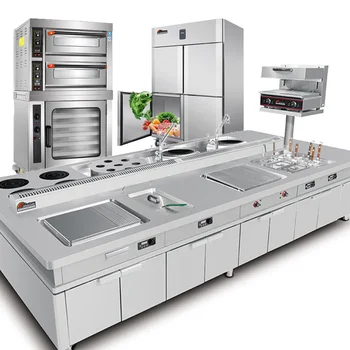 Restaurants Kitchen Equipment Set Hotel Industrial Cooking Commercial Catering Equipment for Chinese Manufacturer