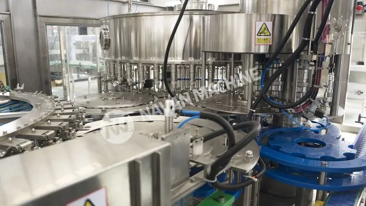 NAVAN High Capacity Mineral Water Purification and Bottling Machine Packing Machine Whole Line on Sale manufacture