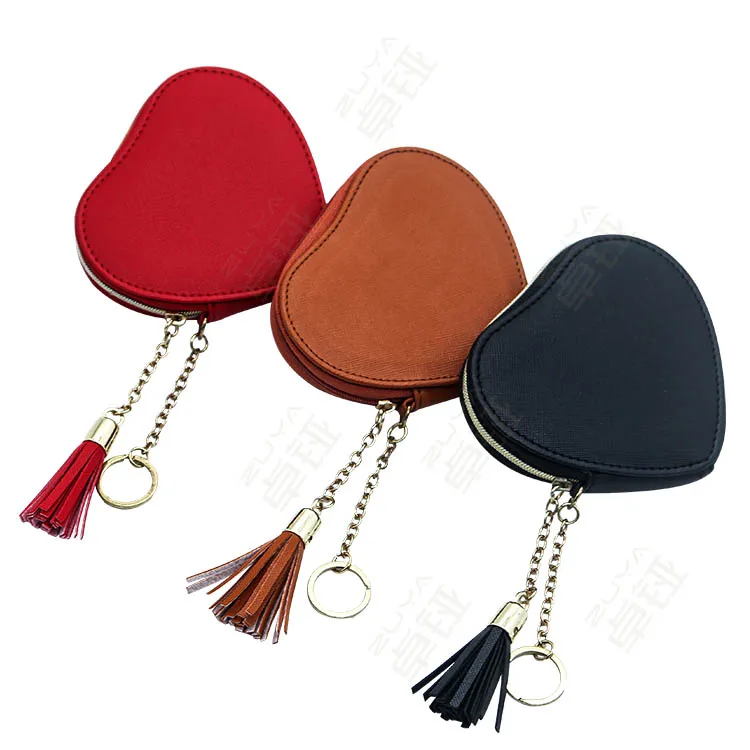 JSGM Heart Shape Cute Coin Purse - Small Keychain Coin Pouch, Can Put Key  Chain Coins Bills Jewelry …See more JSGM Heart Shape Cute Coin Purse -  Small