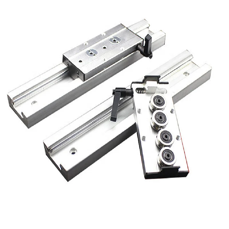 Built-in Double-axis Linear Guide SGR10 15 20 25 35  Mechanical Track Roller Locking Slide Island Slide