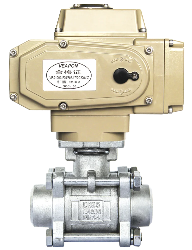 Automatic Control Anti-corrosive Electric Actuator Socket Welded Ball Valve