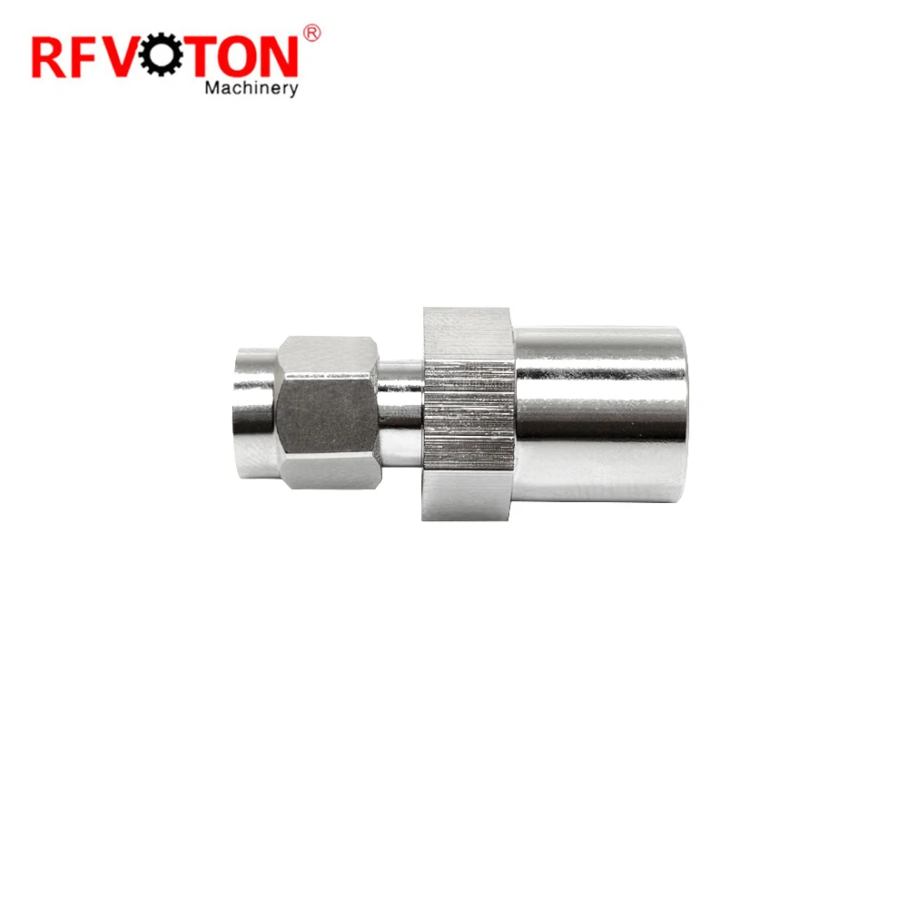 Fabriklieferung – Reverse-Polarity-(RP)-SMA-Stecker (männlich) „Macho“ auf FME-Stecker (männlich), HF-Koaxialsteckverbinder (HF), RoHS-konform