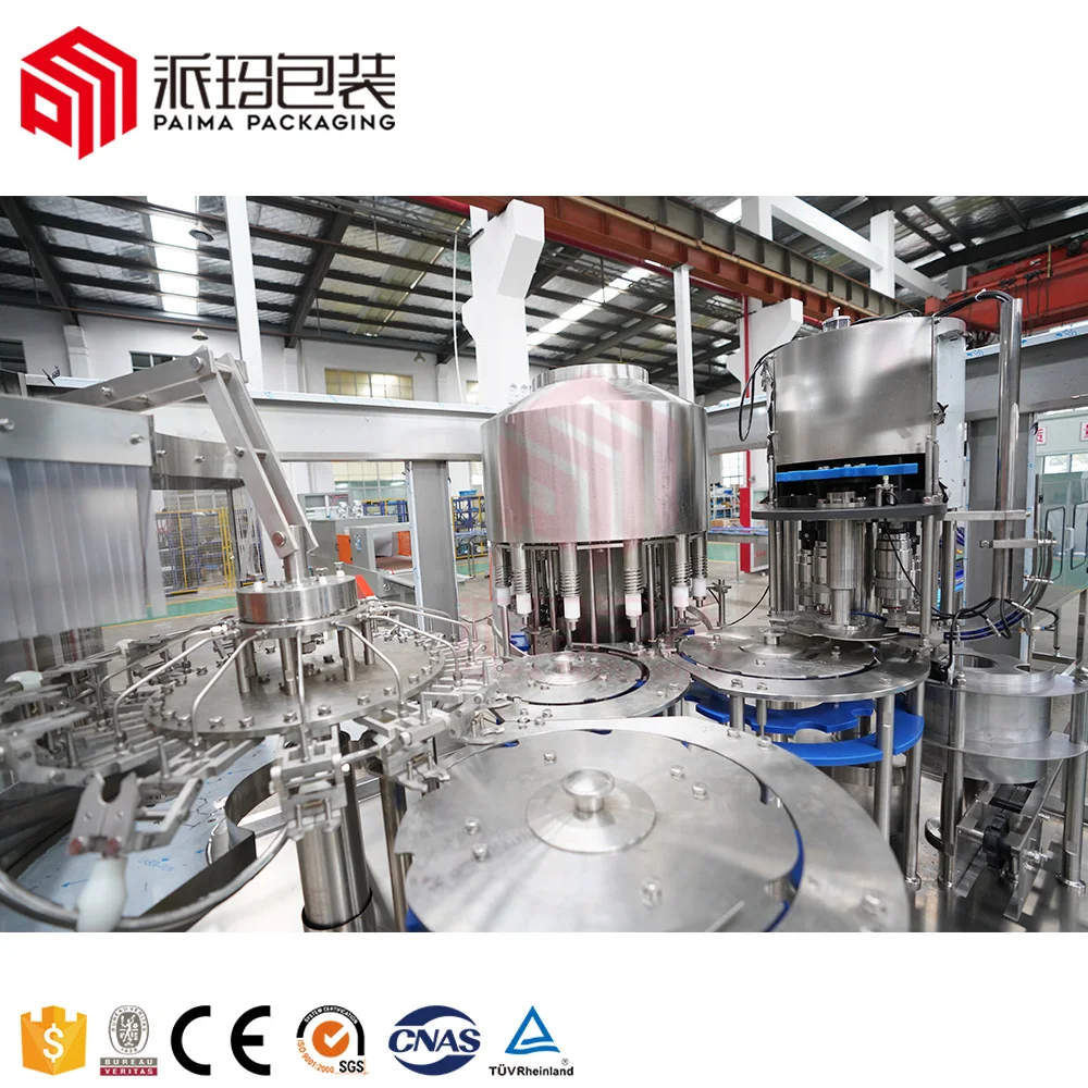 Моноблок три в одном завод по розливу минеральной питьевой воды для производства бутилированной воды