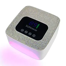 New 320W Rechargeable Nail UV Lamp Cordless Nail Art Lamp Gel Polish Dryer Wireless LED Light 57 LEDs for Nails