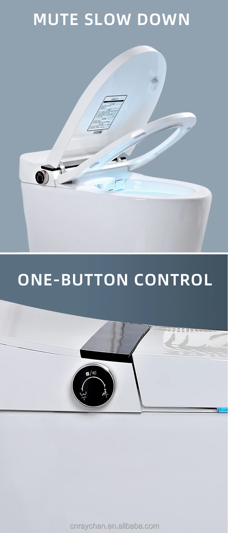 Luxury Modern Bathroom Wc Sanitary Ware Smart Intelligent Automatic