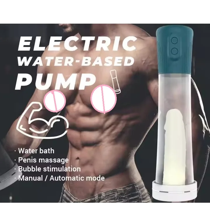 Adult Sex Toy Sexules Sucking Male Masturbator Male Dick Cock Electric Water Enlargement Penis Vacuum Pump for Men Adult Sex Toy Sexules Sucking Male Masturbator Male Dick Cock Electric Water Enlargement Penis Vacuum Pump for Men