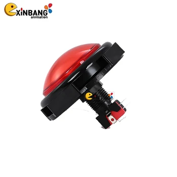 100mm Round Button Large Convex Button Equipped with LED Lamp