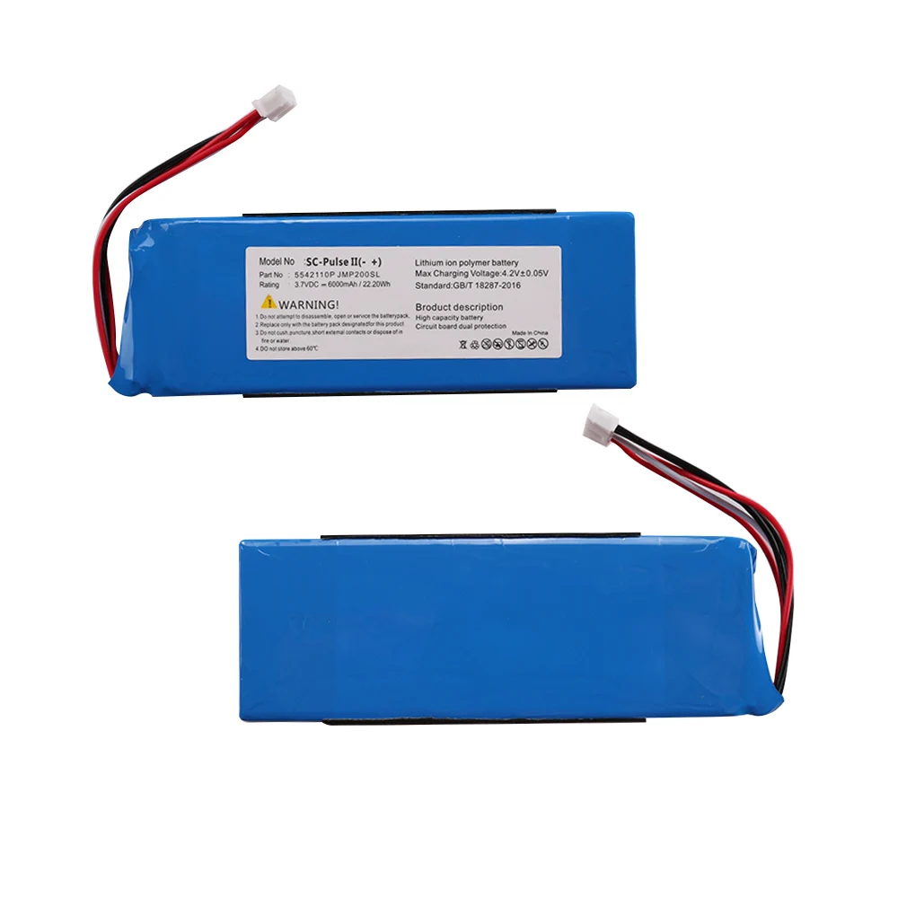 Standard Replacement Li-polymer Battery for JBL Flip 5/4/3/2/1 Rechargeable Speaker Battery for Charge 5/4/3/2/1 Battery Pack