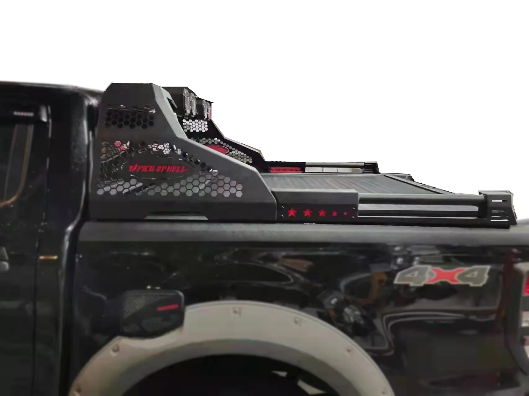 Рулонная рулонная планка для Hilux Revo Vigo Rocco стальная рулонная планка для Dmax для Navara универсальная рулонная планка со светодиодом