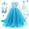 Elsa princess dress + accessories