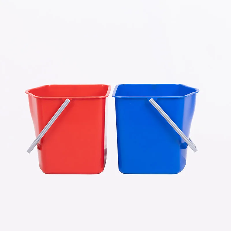 AF08075 BAIYUN CLEANING Tools 34L Mop Wringer with Two Buckets  Wringer Trolley for the Office Hotel Restaurant