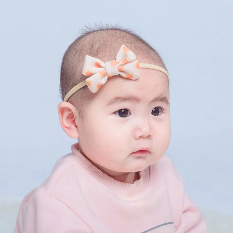 Flower Lace Rhinestone Headband Elastic Hair Band Baby Girl Kid Hair Accessory O 