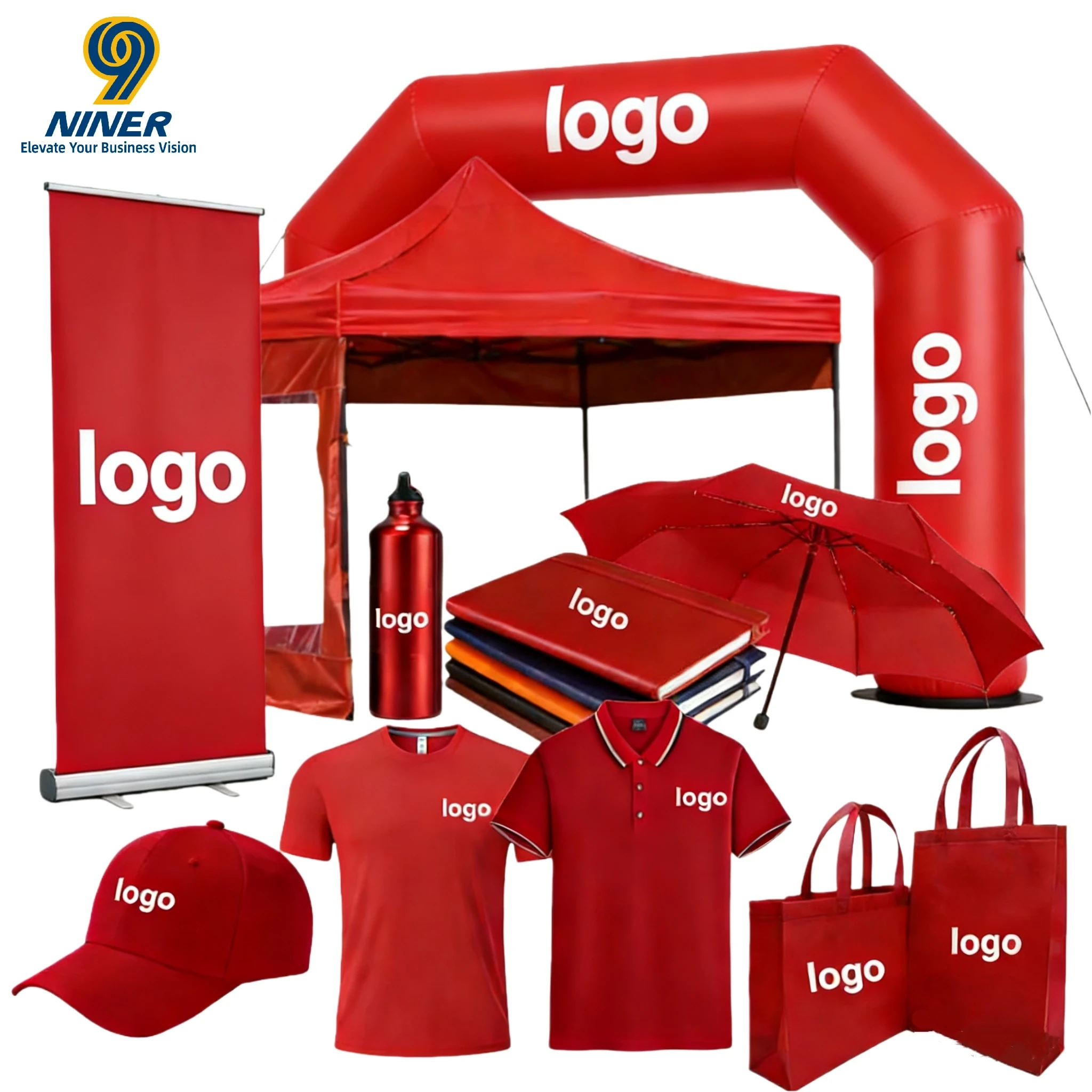 NINER Custom Promotional Gift Sets for Businesses and Sports Giveaways with Logo