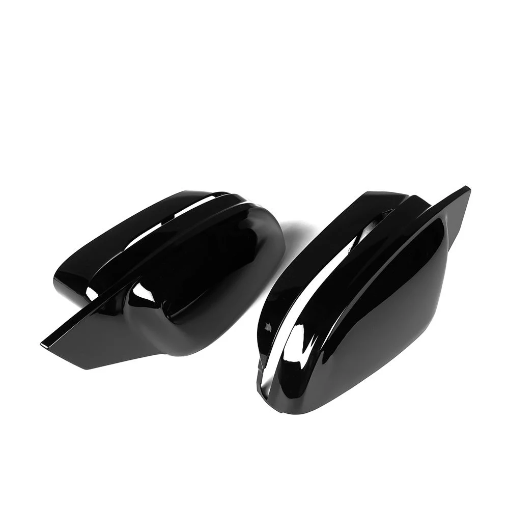 ABS Gloss Black Car Side Mirror Cover For BMW G14 G15 G16 G20 G22 G23 G28 G30 G38 G11 G12 LHD 17-IN M Look mirror cover