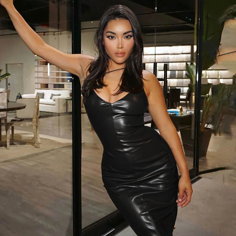 bodycon suspender dress