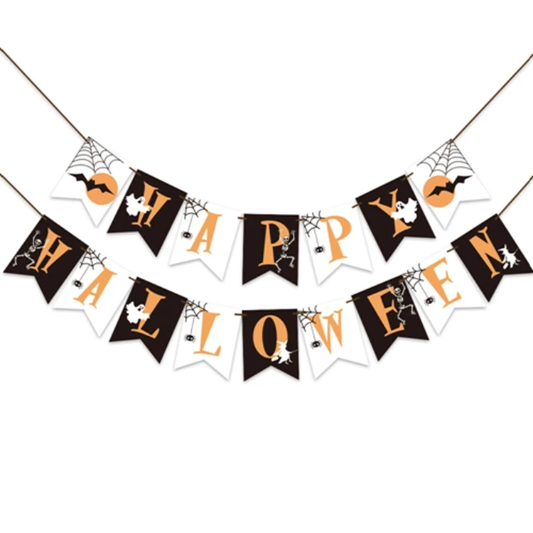 Humairc Decoration Halloween Ballon Halloween, Halloween Banner Halloween Fantôme Araignée Batte Guirlandes Halloween Ballon Spirale Suspendue, Pour Decoration Exterieur Interieur Halloween