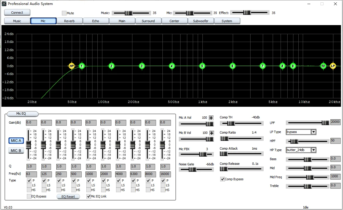 Processore Audio Digitale Per Karaoke - Effetti Vocali Professionali, Montabile Su Rack, 4 Canali