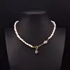 GN0224-17 Amethyst pendant necklace