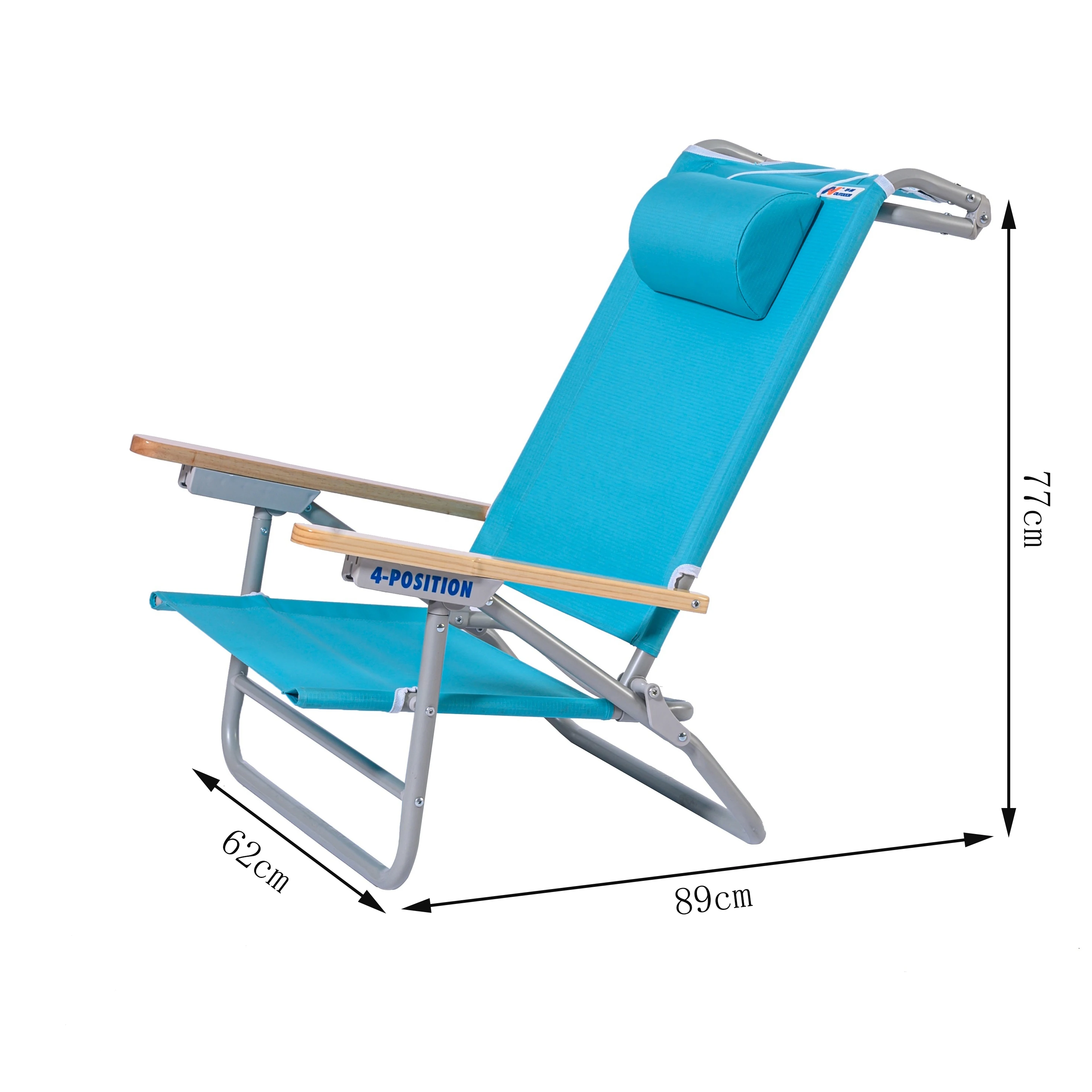 quest porta-lite 5 position beach chair