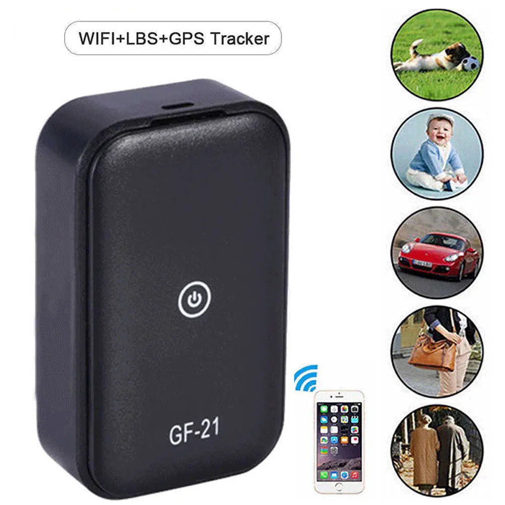 GF21 Mini GPS Tracker - Anti-Lost Device with Voice Control