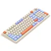 Clavier unique bleu lac russe K82