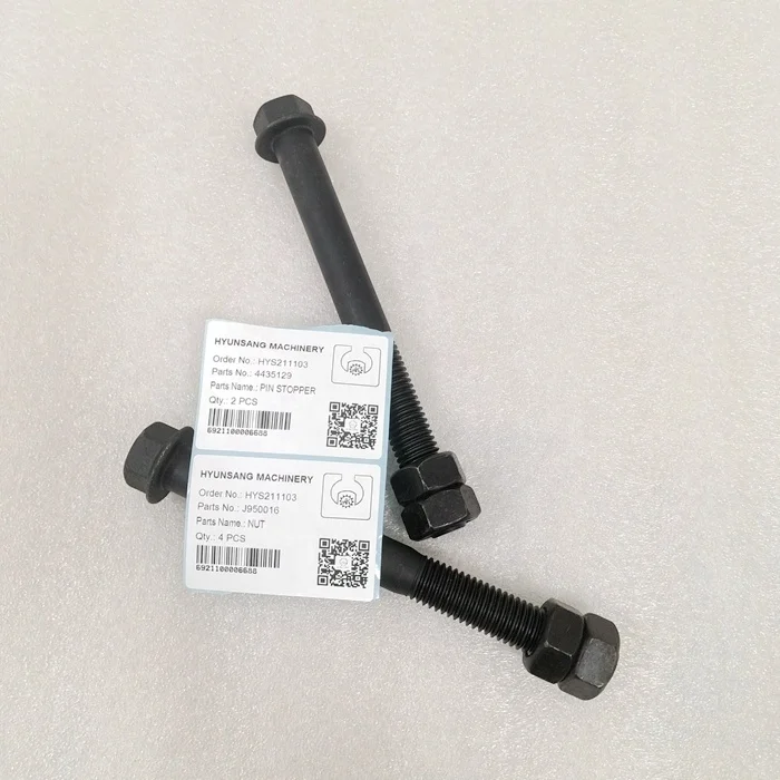 Hyunsang Excavator Parts Nut 4435129 J950016 for ZX330