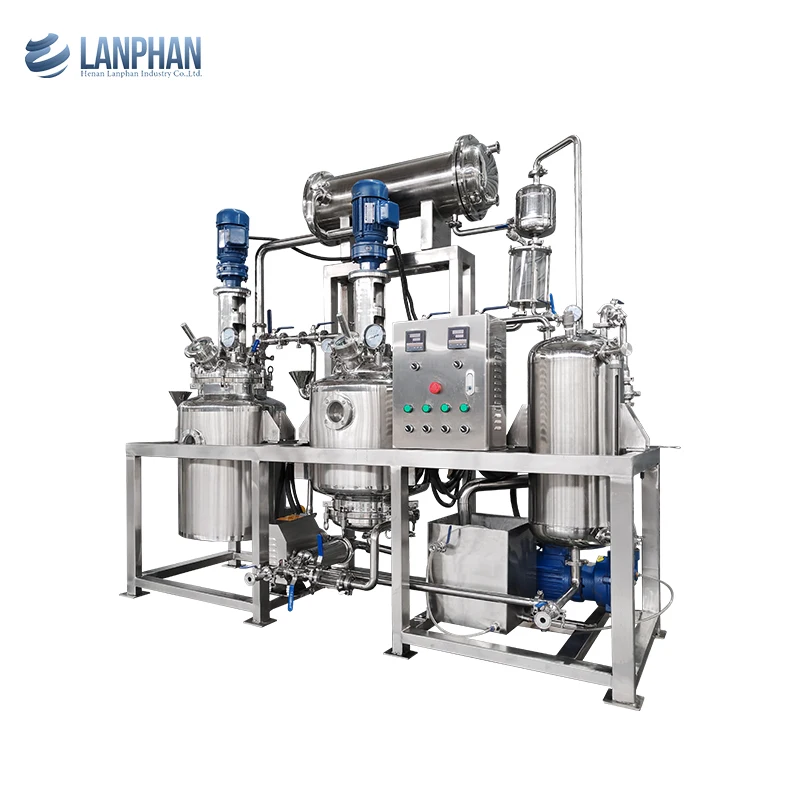 Multifunctional Ultrasonic Coffee Herbal Extraction Concentration Machine 50Liters
