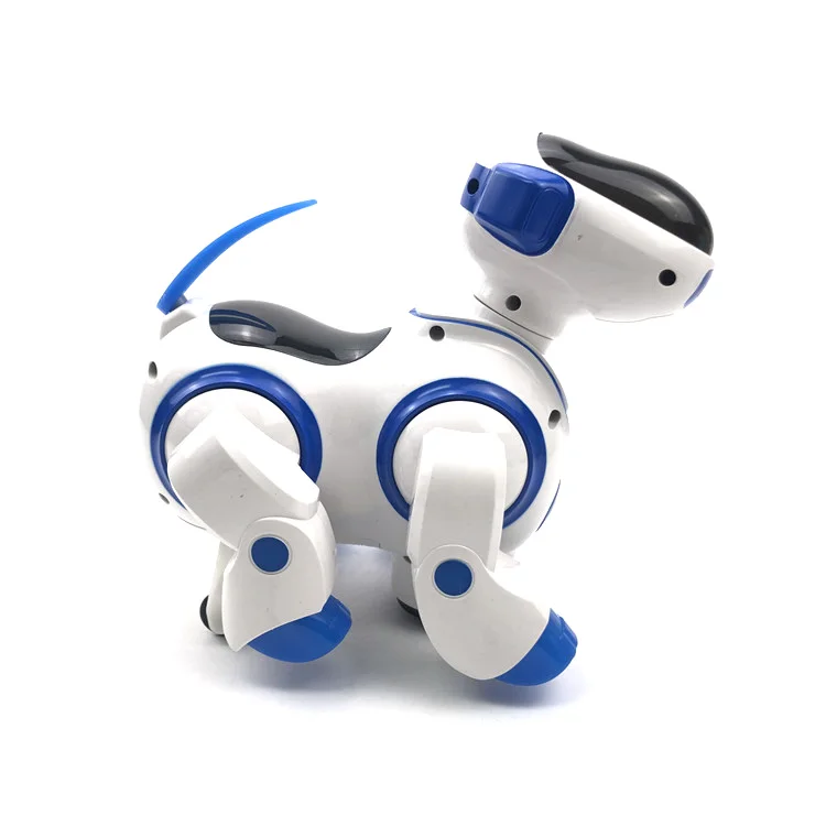 Лидер продаж, умные игрушки-роботы для собак, электронные питомцы, щенки, прогулки, танцы, игрушки для собак с подсветкой и звуком для детей