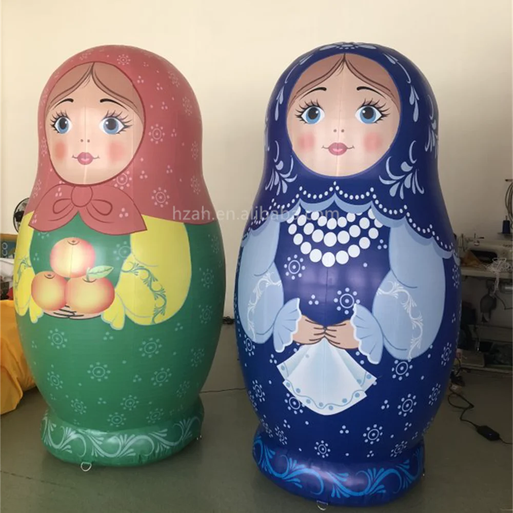 Giant Inflatable Matryoshka Dolls Cartoon Model