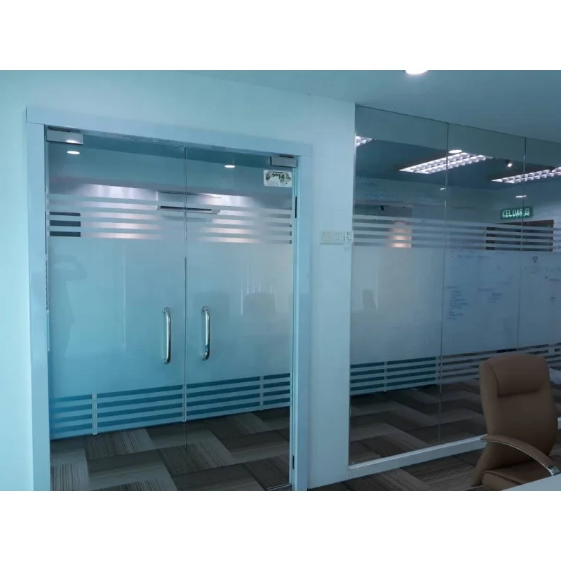 Office Glass Door Interior Frosted Glass Bathroom Door Pvc Film Door - Buy Office  Glass Door Interior Frosted Glass Bathroom Door Pvc Film Door,Fiberglass  Glazing Door,Smoked Glass Interior Doors Product on 
