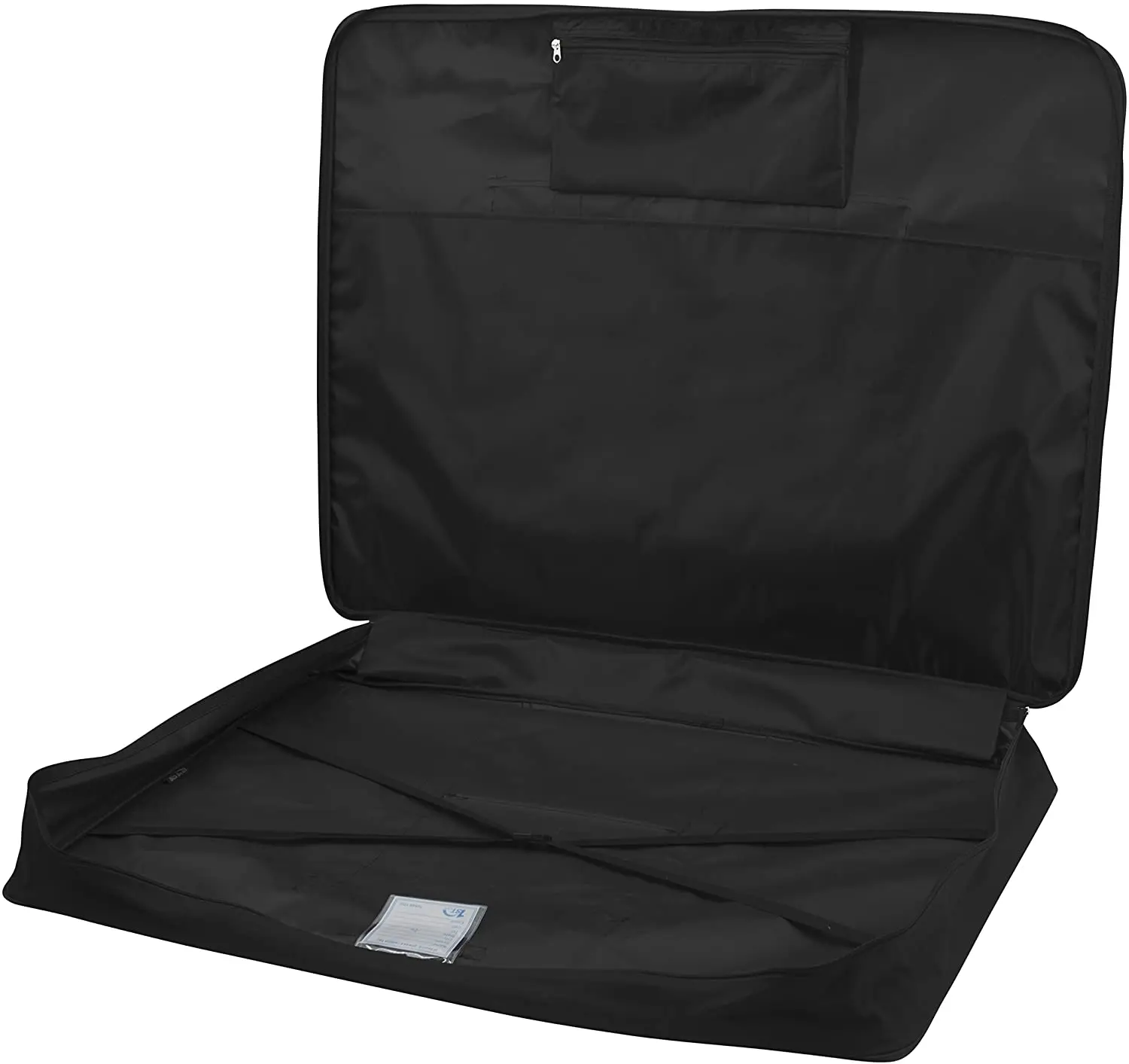Lot De 2 Grands Sacs De Rangement Transparents Pour œuvres D'art - 90x59 Cm, Avec Fermeture éclair - Pour Dessins, Documents, Fournitures