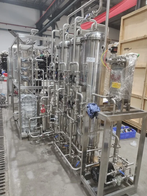 Produzione di acqua 0,25 m3/h Sistema di acqua ultrapura deionizzata EDI per laboratorio 3