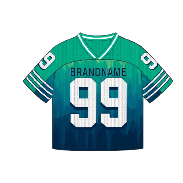 OXG x YUEQI QI Football Oversized Tee
