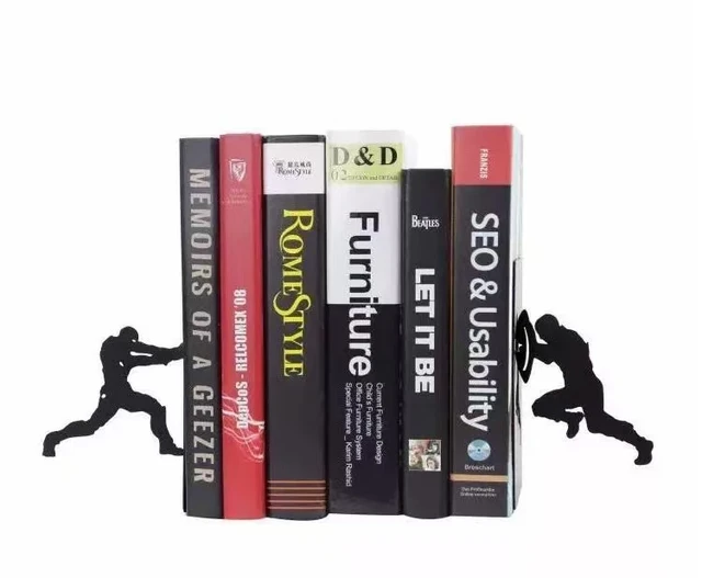 Marvel Comics Book Stand Durable Iron Metal Design Modern Style Home Office Furniture