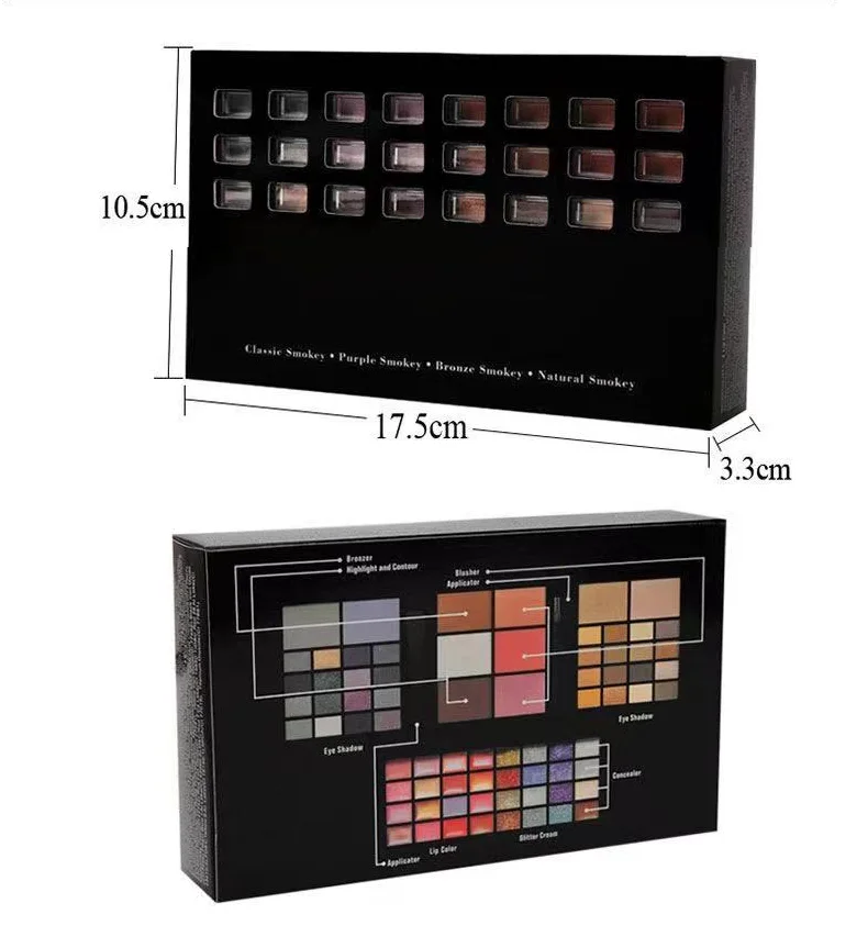 74 Colors Makeup Set for Women - Complete Makeup Cosmetics Kit