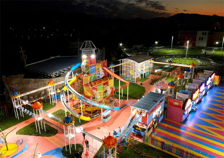 Simple Fun Rides Simple Swing Rides - Fun and Safe Amusement Park Attractions