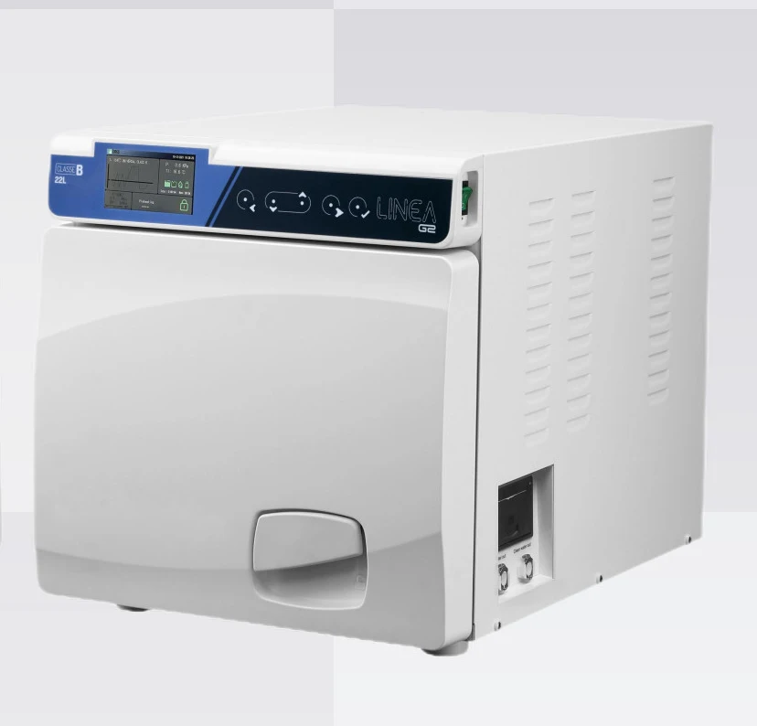 17L/22L LINEA Foster Plus Table Top Autoclave Lcd Display Class B Dental Sterilizer Class B Autoclave