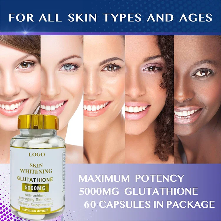 5X extra Whitening Blast Booster Whitening Glutathione Capsules Vitamin c  Collagen Skin Whitening Pills