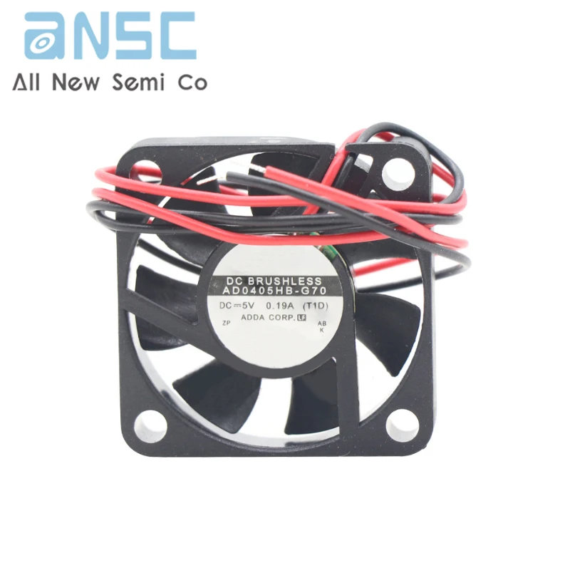 Original Axial flow fan AD0405HB-G70(T1D) DC5V 6000RPM 40X40X10mm Industrial DC cooling ball bearing fan