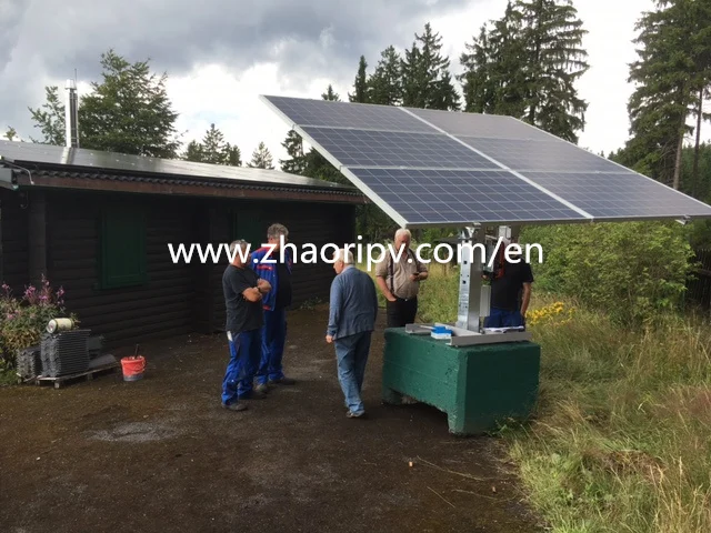 
ZRD-06 автоматический двойной оси солнечной энергии с двумя осями высокой точности система 