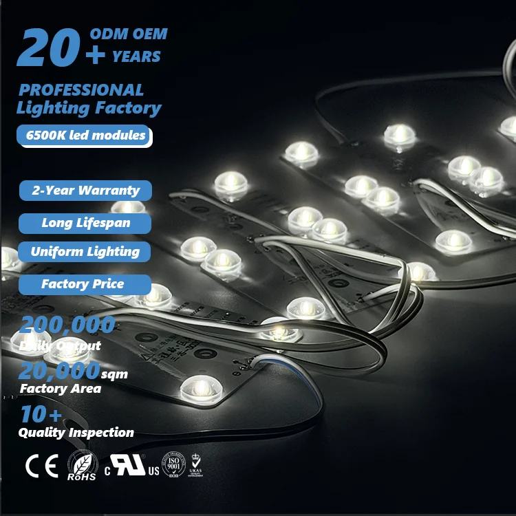 220V 32W/set 4W/piece LED Cold White 6500K Block Chain Square LED Modules LED Block for Stretch Ceiling Advertising Light Box
