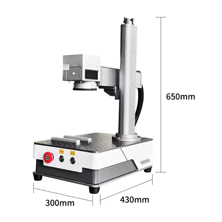 2024 Newest Smart Worktable Flying Laser Marking Machine UV Laser Marking
