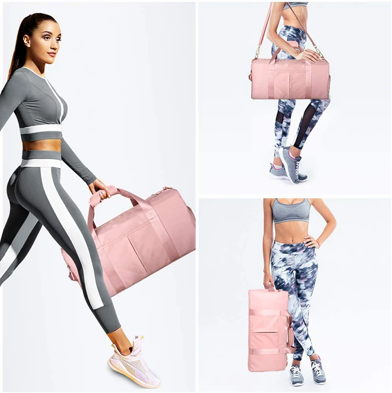 Mkas Multifunction Custom Men Ladies Fitness Gym Bag Sport Crossbody