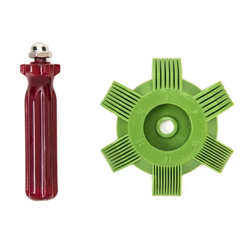 Fin Comb air Conditioner Tool Condenser Hand Straightener Cleaning for Brush Cooling Refrigeration Tools Repair Radiator Plastic