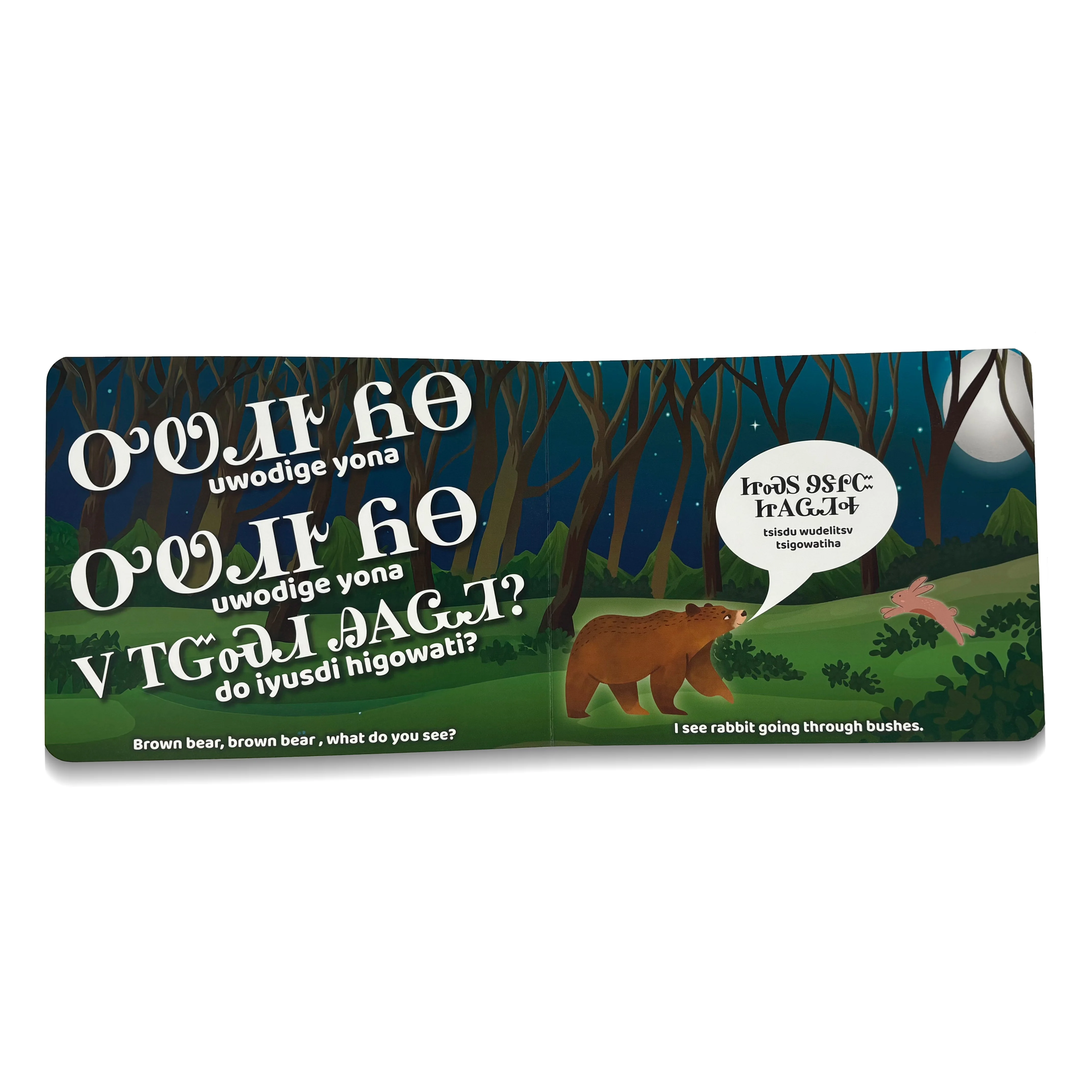 Chinese Factory Children's Custom Printed Cardboard Hard Cover Storyboard Books with English Pictures details