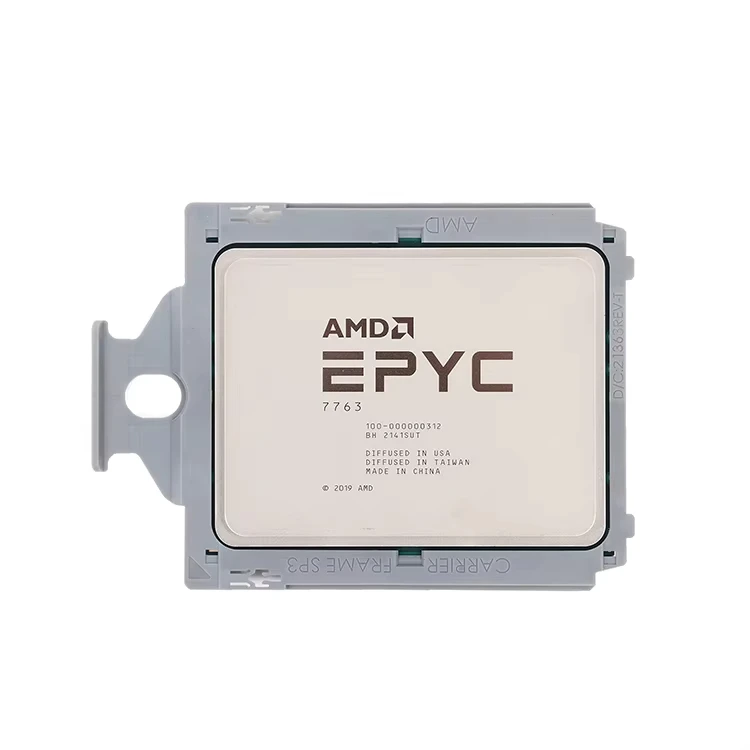 AMD 64 Core CPU EPYC 7763 100-000000312 Milan 2.45GHz 128 Threads