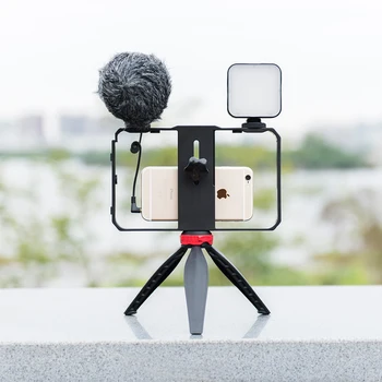 Yelangu Smartphone Cell Phone Video Kit Rig Stabilizer Case Vlog Equipment for Iphone Android detail image