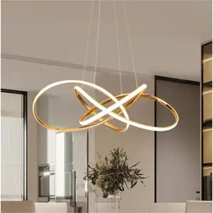 New Arrival Minimalist Creative Modern American Restaurant Chandelier for Kitchen Island Living Room Bar Counter Warm White