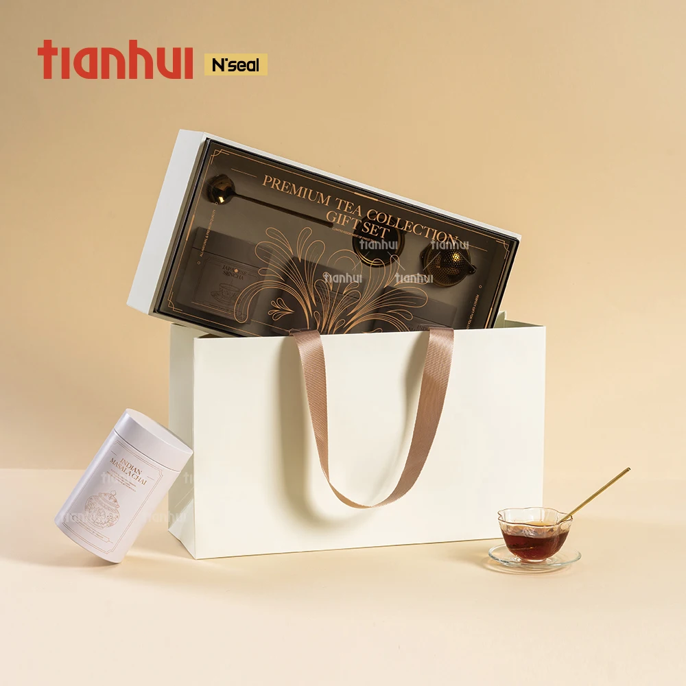 صندوق تيانهوي العاجي القابل لإعادة الاستخدام برو - حل أنيق للتخزين وتغليف الهدايا الفاخرة