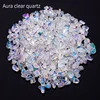 Aura clear quartz